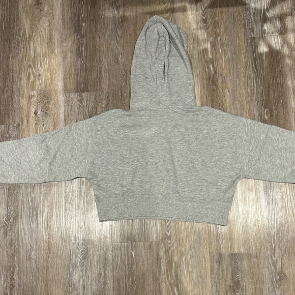 Aritzia - Sunday Best Cropped Waffle Hoodie - Picture 3 of 4